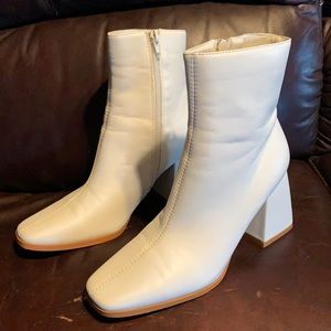 Boohoo square toe boots